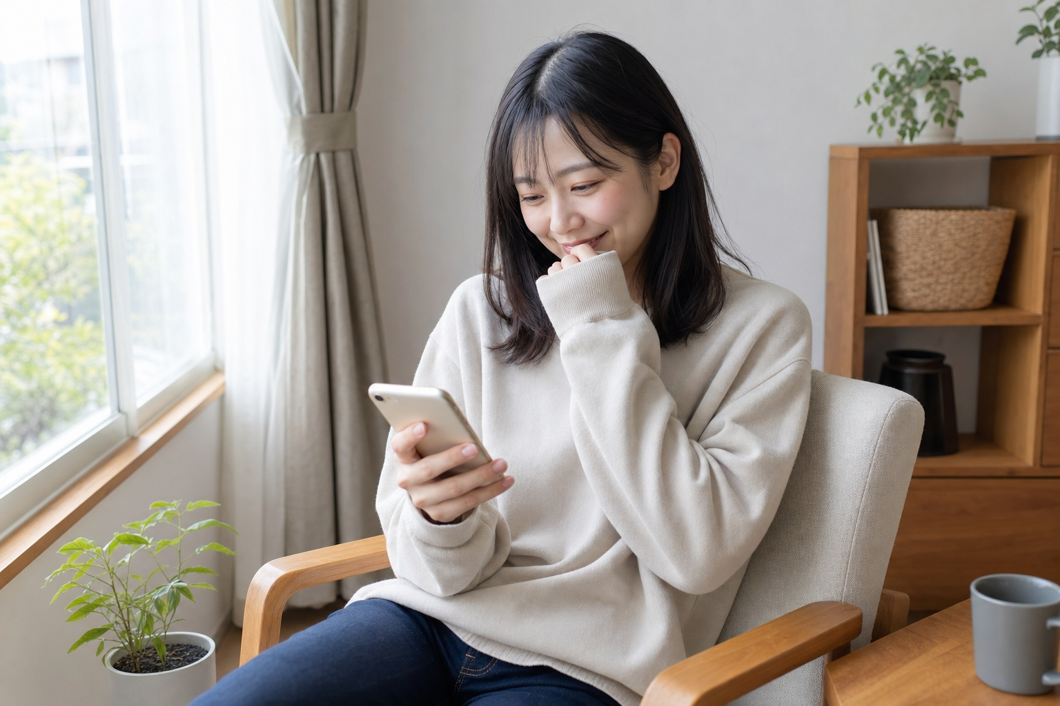 登録後、やり取りを楽しむ