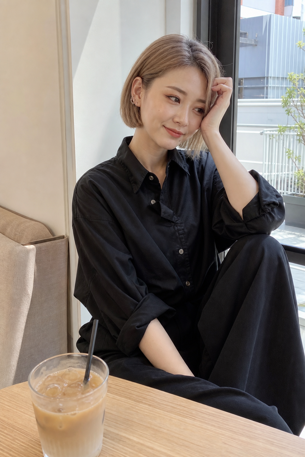 PCMAXで知り合った24歳アパレル店員のみなみちゃんと新宿のカフェで会う